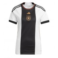 Camisa de Futebol Alemanha Equipamento Principal Mulheres Mundo 2022 Manga Curta